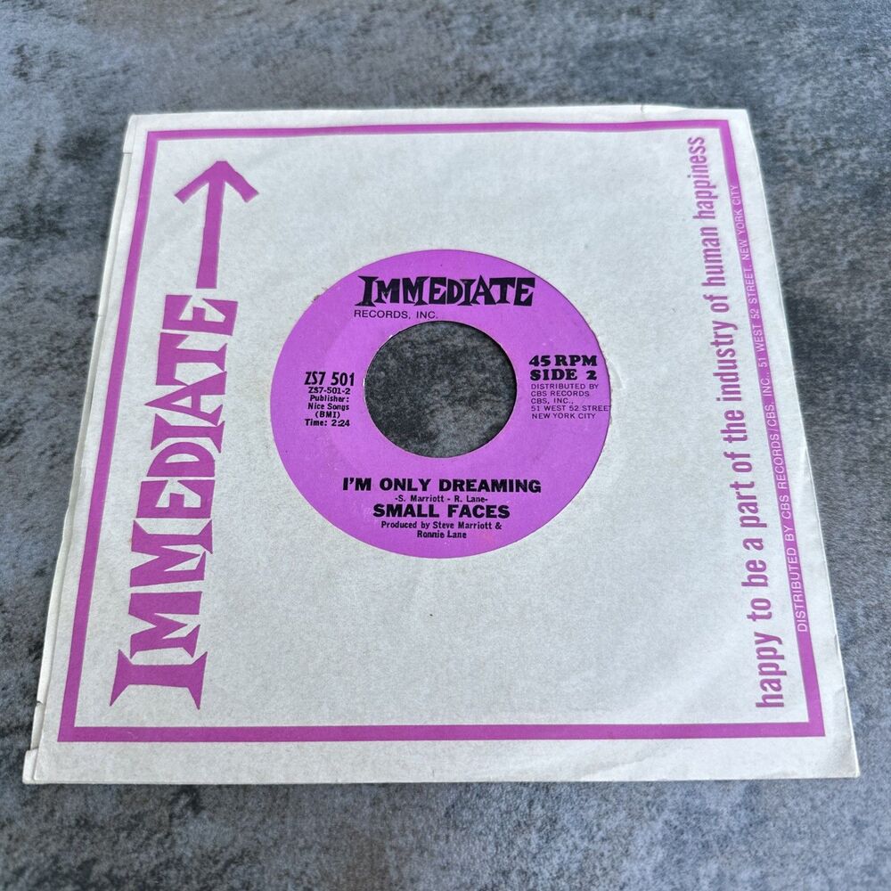 SMALL FACES  Itchycoo Park‎ / I'm Only Dreaming 45